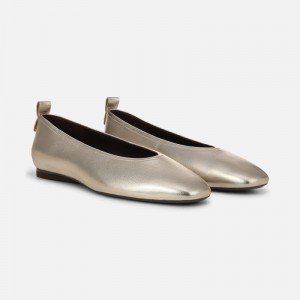 Ballerinas Naturalizer Para Mujer 27 Edit Carla Flat Doradas RI67-1557U5