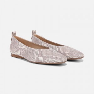 Ballerinas Naturalizer Para Mujer 27 Edit Carla Flat Blancas Serpent XP06-2966N3