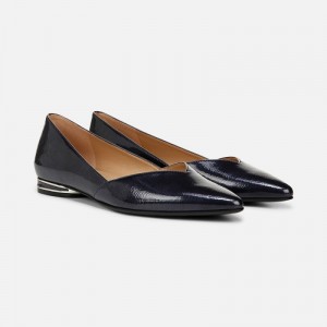Ballerinas Naturalizer Para Mujer Havana Flat Azules NX18-7148X8