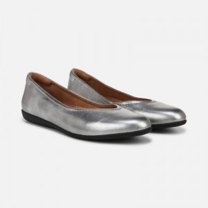 Ballerinas Naturalizer Para Mujer Vivienne Flat Plateadas HG30-0500U1