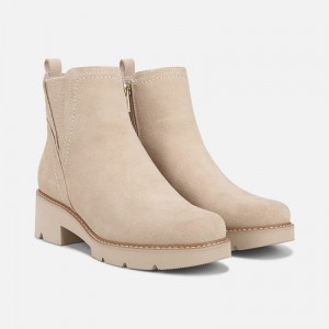 Botines Naturalizer Para Mujer Darry Bootie Beige Oscuro JJ79-1179R6