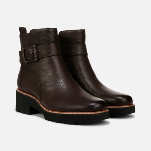 Botines Naturalizer Para Mujer Darry Strap Bootie Cafe Marrones HH98-2748H1