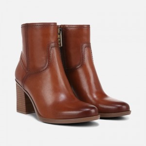 Botines Naturalizer Para Mujer Kalina Ankle Bootie Marrones HV98-3228Y7