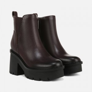Botines Naturalizer Para Mujer Quest Bootie Marrones Oscuro MJ23-8533Z9