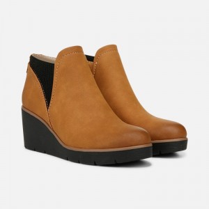 Botines Naturalizer Para Mujer SOUL Affirm Weather Resistant Ankle Booties Marrones Claro AX98-7978U5