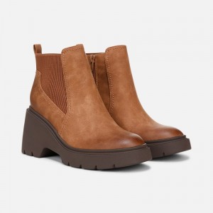 Botines Naturalizer Para Mujer Soul Cora Ankle Boot Marrones EQ82-0492O5