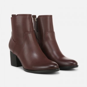 Botines Naturalizer Para Mujer Soul Ultima Bootie Rojas FE02-6352X4