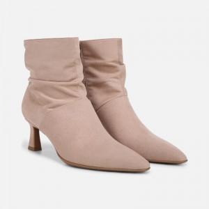 Botines Naturalizer Para Mujer Tribute Ankle Bootie Gris Marrones TM84-8514R8