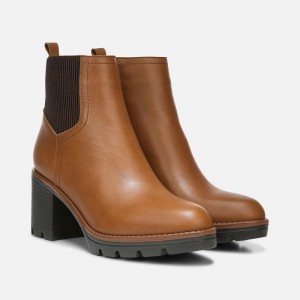 Botines Naturalizer Para Mujer Verney Weatherproof Boot Marrones ML58-9878X9