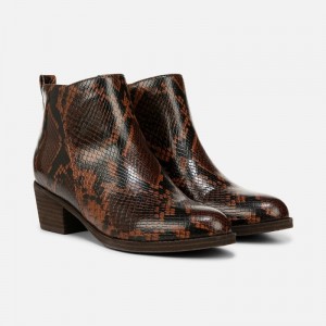 Botines Naturalizer Para Mujer Zaylee Bootie Serpent GM41-5031F2