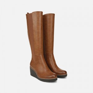 Botas Hasta La Rodilla Naturalizer Para Mujer SOUL Adrian Knee High Boot Marrones KV93-6243I7