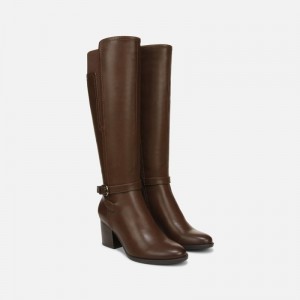 Botas Hasta La Rodilla Naturalizer Para Mujer SOUL Uptown Knee High Boot Marrones Oscuro QA86-9796S0
