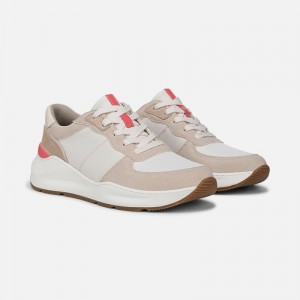 Zapatillas con Cordones Naturalizer Para Mujer Blossom Lace-up Sneaker Creme TJ53-3643S7