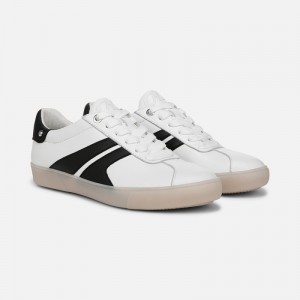 Zapatillas con Cordones Naturalizer Para Mujer Medina Lace Up Sneaker Blancas Negras BV12-4982U7