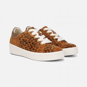 Zapatillas con Cordones Naturalizer Para Mujer Morrison 2.0 Lace Up Sneaker Leopardo VU82-6532R7