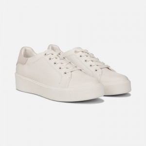 Zapatillas con Cordones Naturalizer Para Mujer Morrison 2.0 Lace Up Sneaker Blancas Rosas RW93-8663B9