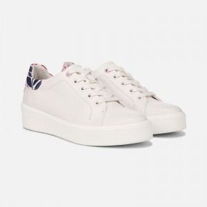 Zapatillas con Cordones Naturalizer Para Mujer Morrison 2.0 Lace Up Sneaker Blancas DL53-8803L2