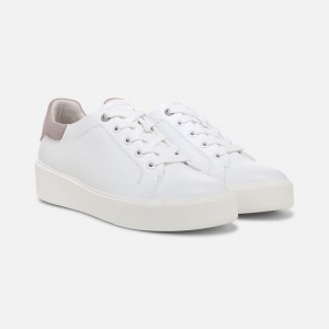 Zapatillas con Cordones Naturalizer Para Mujer Morrison 2.0 Lace Up Sneaker Blancas Gris FF58-8938W5