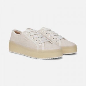Zapatillas con Cordones Naturalizer Para Mujer SOUL Iliana Lace Up Sneaker Beige Claro JD14-3794K1