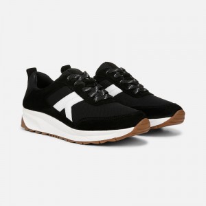 Zapatillas con Cordones Naturalizer Para Mujer Shay Jogger Lace Up Sneaker Negras RY93-9363M1
