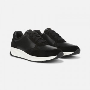 Zapatillas con Cordones Naturalizer Para Mujer Shay Lace Up Sneaker Negras UH10-9030T1