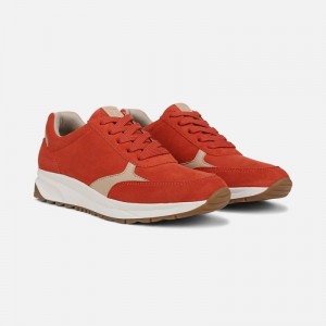 Zapatillas con Cordones Naturalizer Para Mujer Shay Lace Up Sneaker Rojas VR48-5788B8
