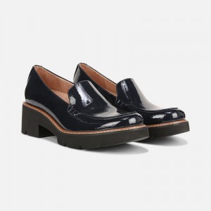 Mocasines Naturalizer Para Mujer Cabaret Loafer Azul Marino Azules OM66-1476F9
