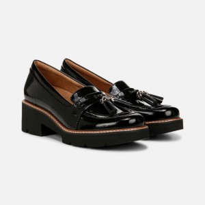 Mocasines Naturalizer Para Mujer Committed Lug Loafer Negras FD89-8179I8