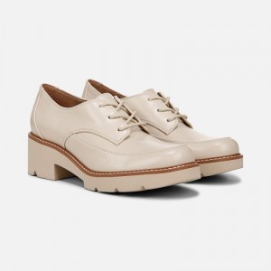 Mocasines Naturalizer Para Mujer Darry Lace Oxford Creme QZ39-9929J3