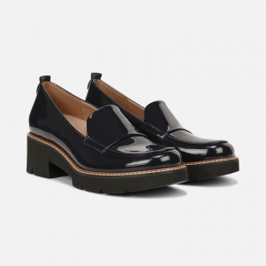 Mocasines Naturalizer Para Mujer Darry Lug Sole Loafer Azul Marino KO06-3386L3