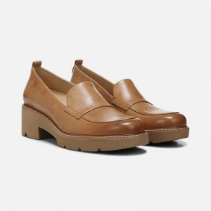 Mocasines Naturalizer Para Mujer Darry Lug Sole Loafer Marrones RZ23-1203X2