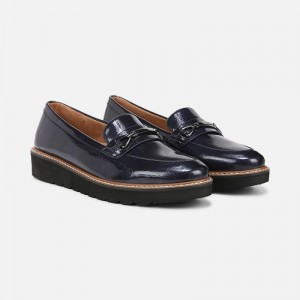 Mocasines Naturalizer Para Mujer Elin Loafer Azules TY07-7077Q7