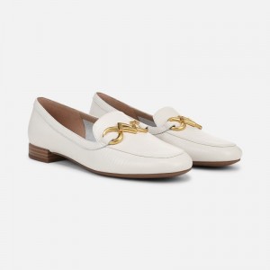 Mocasines Naturalizer Para Mujer Jovie Bit Loafer Blancas MM71-0581K5