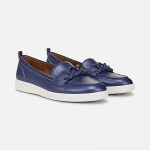 Mocasines Naturalizer Para Mujer Kateri Bit Loafer Azules MR28-2538Y0