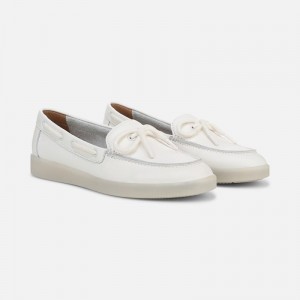 Mocasines Naturalizer Para Mujer Keel Boat Shoe Blancas RH77-3197X5
