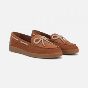 Mocasines Naturalizer Para Mujer Keel Boat Shoe Marrones TK25-4015R3