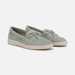Mocasines Naturalizer Para Mujer Keel Boat Shoe Verde TB90-3400O1
