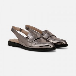 Mocasines Naturalizer Para Mujer SOUL Yeah Slingback Loafer Plateadas MR05-3065Z5