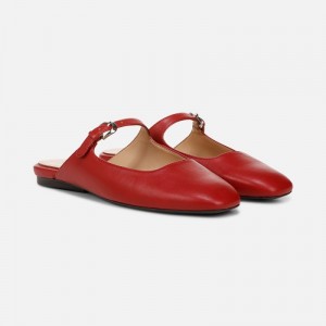 Mulas Naturalizer Para Mujer Apple Mary Jane Mule Rojas HD57-1297M5