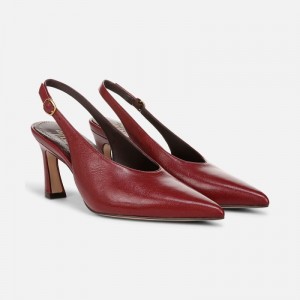 Punta Puntiaguda Naturalizer Para Mujer 27 EDIT Elaine Slingback Dress Shoe Rojas VO26-3116Z5