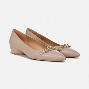 Punta Puntiaguda Naturalizer Para Mujer Becca Flat Marrones FO35-1505L2