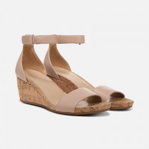 Sandalias Cuña Naturalizer Para Mujer Areda Wedge Sandal Marrones CG25-7155P5