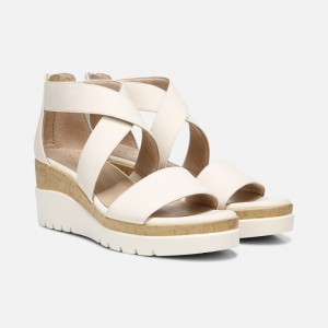 Sandalias Cuña Naturalizer Para Mujer Soul Goodtimes Wedge Sandal Creme LE98-1978B3