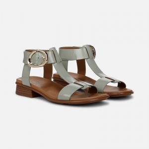 Sandalias Planas Naturalizer Para Mujer Brandy Sandal Verde CN42-1152M0