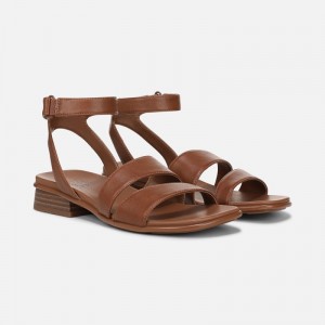 Sandalias Planas Naturalizer Para Mujer Effie Sandal Marrones XC36-7006E2