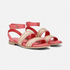 Sandalias Planas Naturalizer Para Mujer Gana Strappy Sandal Coral GG21-4991K3