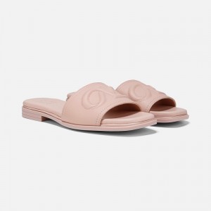 Sandalias Planas Naturalizer Para Mujer Genevieve Slide Sandal Rosas BQ44-1424F4