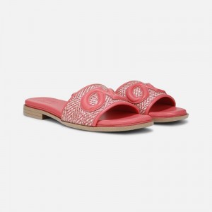 Sandalias Planas Naturalizer Para Mujer Genevieve Slide Sandal Coral Rosas KD57-2757O0