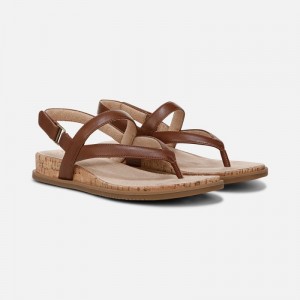 Sandalias Planas Naturalizer Para Mujer SOUL Carolyn Sandal Marrones JJ52-1192O0