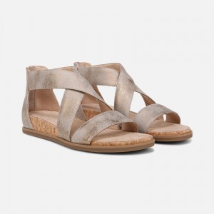 Sandalias Planas Naturalizer Para Mujer SOUL Cindi Sandal Doradas IQ39-7189Z4